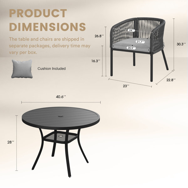 Dimensions du produit