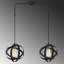 Luminaire suspendu géométrique 1 lumière Kason-1287087886-1287087888