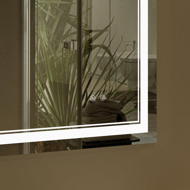 Lashaunti Rectangle Wall Mirror