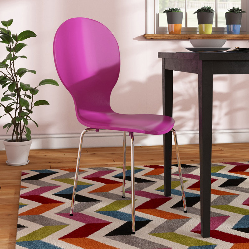 Luca Side Chair, Pink