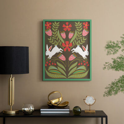 «Folk Flower And Rabbit I»