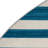 HorizontalStripes Blue Indoor and Outdoor Area Rug-1353850966