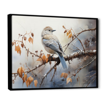 «Bird Silent Watcher I», reproduction d'art sur toile