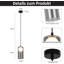 1 - Light Matte Black Cylinder Pendant