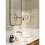 Nagoya Round Metal Lighted Wall Mirror-70015930