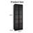 71"H X 157"W Bookcase With Glass Doors,Modular Modular Book Cabinet