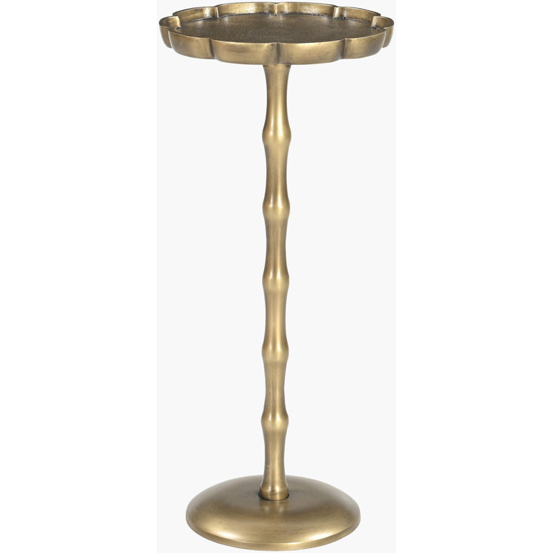 Table de bout Birdy, Laiton
