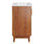 Meuble-lavabo autoportant simple 23 po avec plateau en céramique Modway Miles-92590953