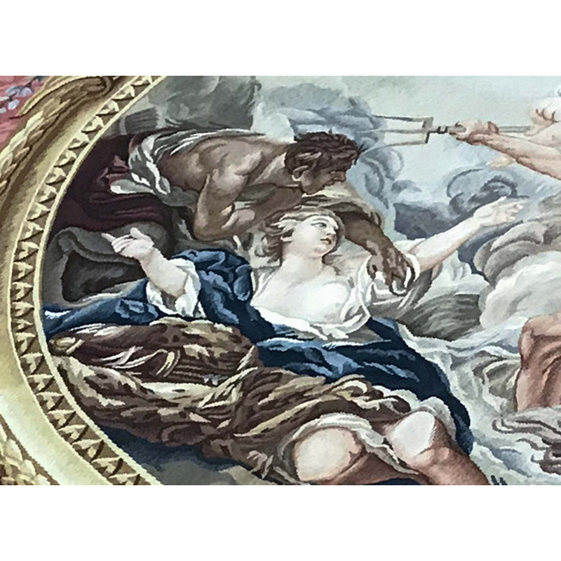 Hand-Knotted High-Quality Pink Area Rug