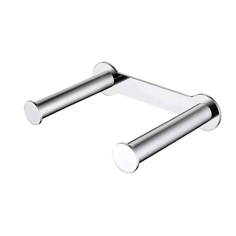 Porte-papier hygiénique mural double, Chrome poli