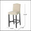 MARKSON KD BARSTOOL MP2 (ensemble de 2)