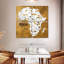 Carte d'Afrique Aliaz