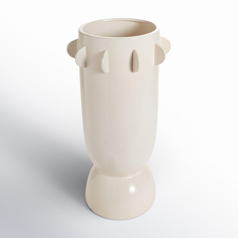 Archbold Ceramic Floor Vase, 24" H x 14.5" W x 14.5" D