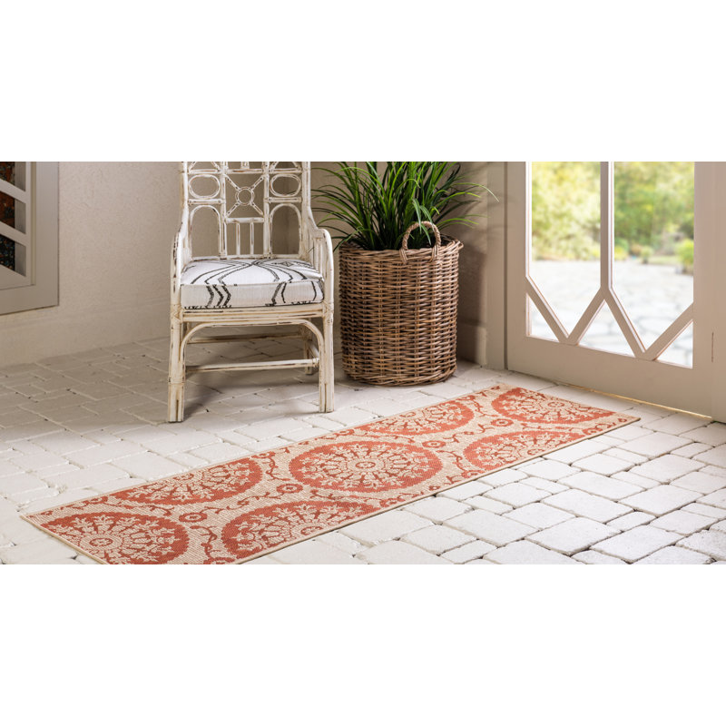 Tapis intérieur / extérieur Sousanna, Tapis de couloir 2 pi 2 po x 6 pi