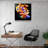 Elegant Decorative Tempered Glass Painting, 40 x 40 Inches | 100% Tempered Glass, Thickness: 0.16 Inches | UV Printing for Vibrant Colors & Durability | Perfect for Home Decor & Art Enthusiasts