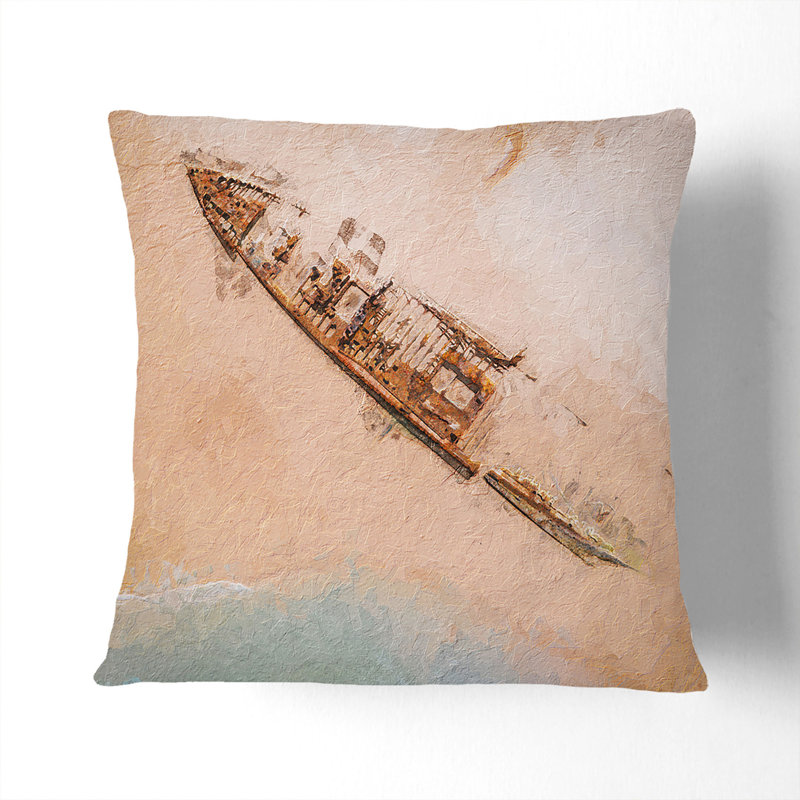 Square Throw Cushion, 40cm H x 40cm W x 15cm D, Black