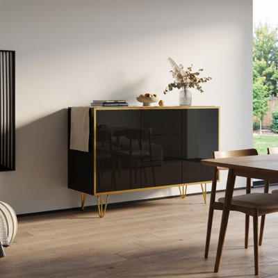Gerritdina 55" Sideboard with High Gloss Finish