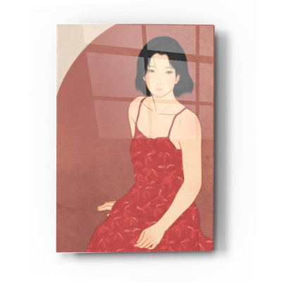 " A Woman In A Red Dress " by Sai Tamiya