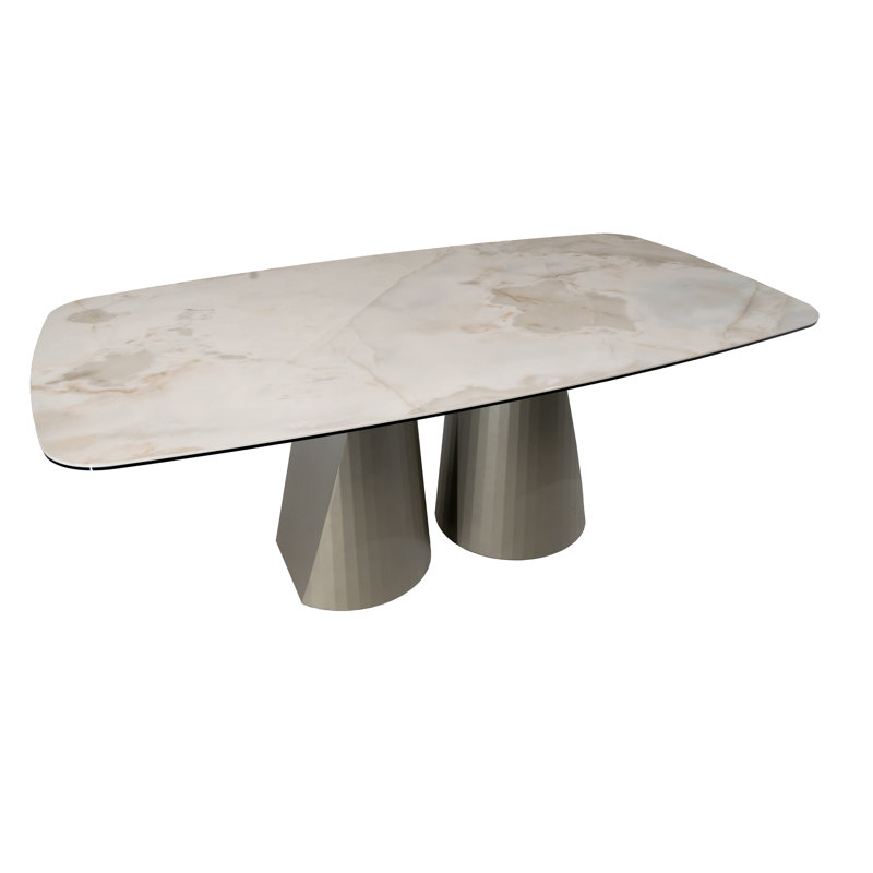 Antwerp Metal Base Dining Table