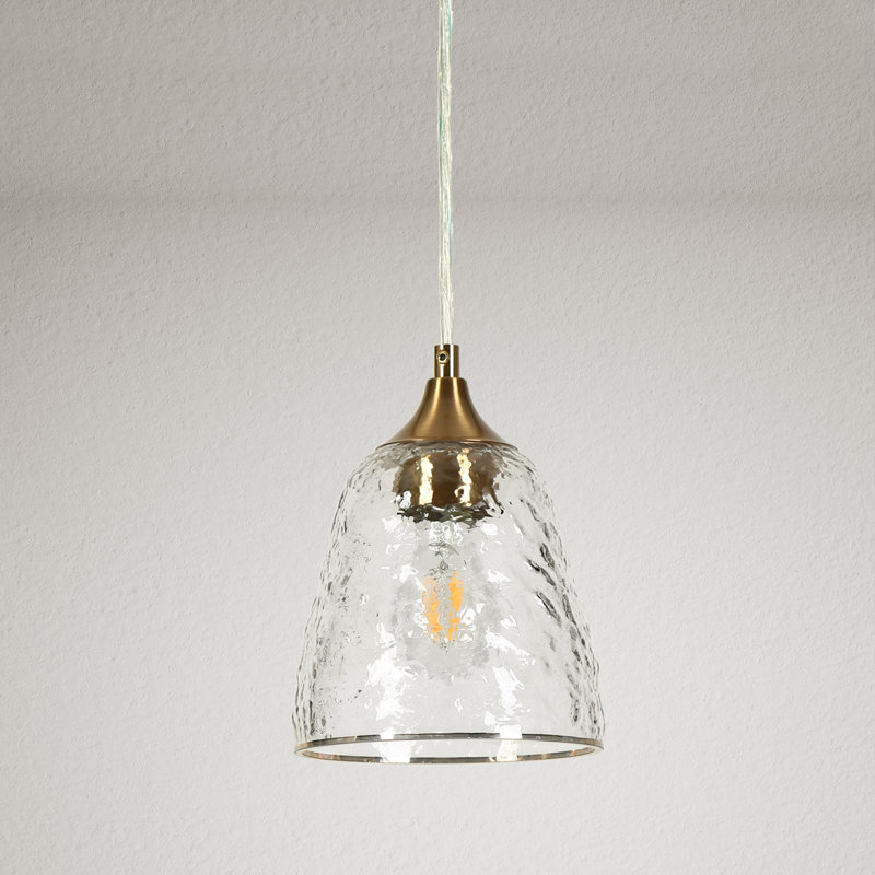 Mini-luminaire suspendu simple 1 lumière Amedeo