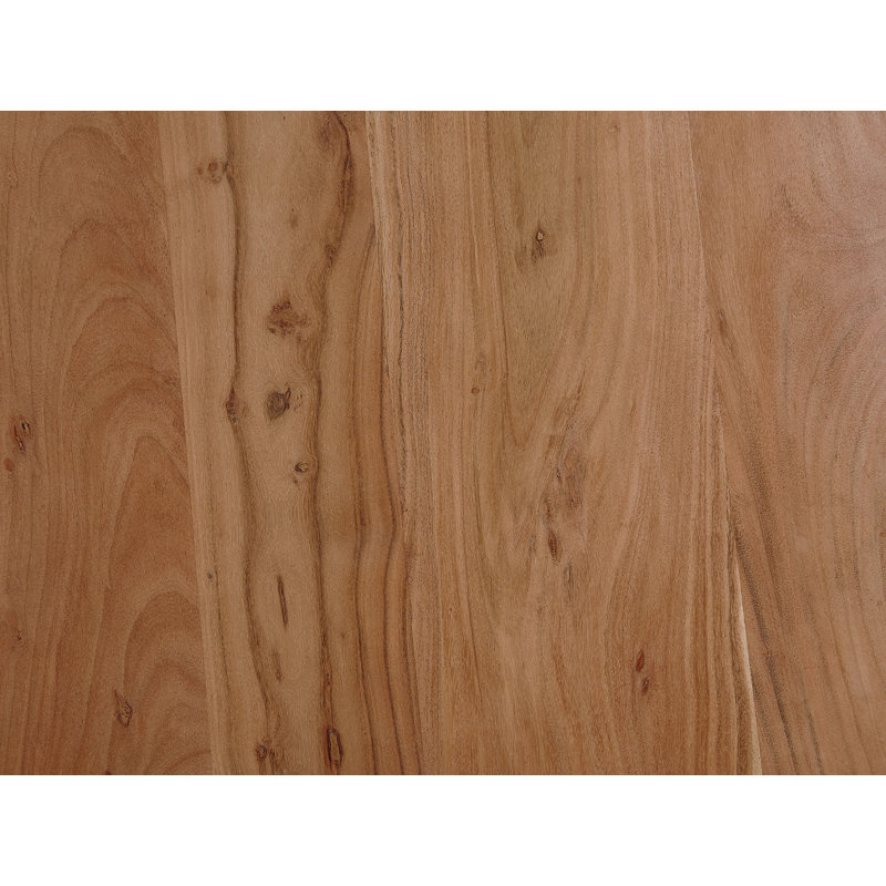 Wafrt Acacia Solid Wood Dining Table, H78 x L180 x W 90cm