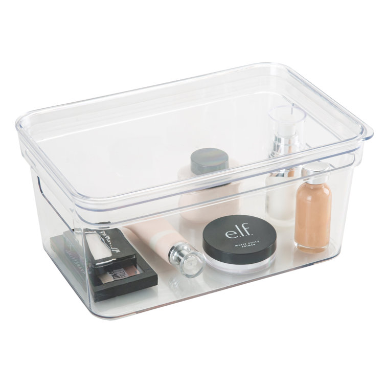 Rebrilliant Plastic Storage Bins With Lids For Organizing Small