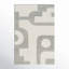 Wingrove Abstract Hand Tufted Wool Area Rug in Gray-1049273405