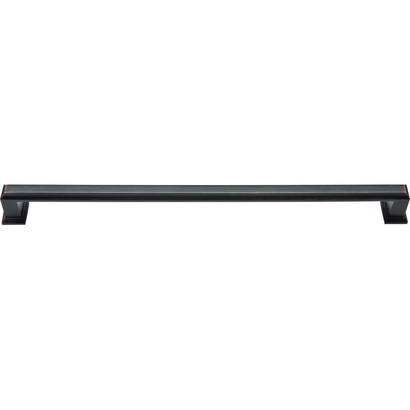 Sutton Place 12 1/4" Brushed Nickel Handle Bar Pull