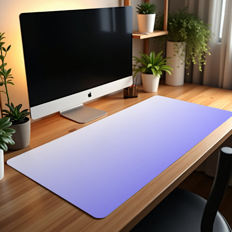 Polyester Desk Pad, 23.6x13.8