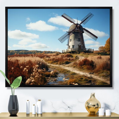 Marquavius Allemagne, moulin à vent hollandais III - impression