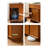Retro Integrated Multi-Functional Large Pantry Cabinet
