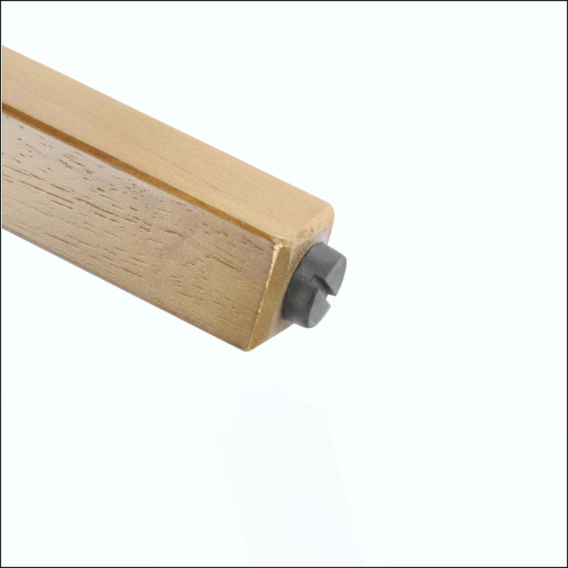 Tabouret de bar d'intérieur en bois, fini, ensemble de 2