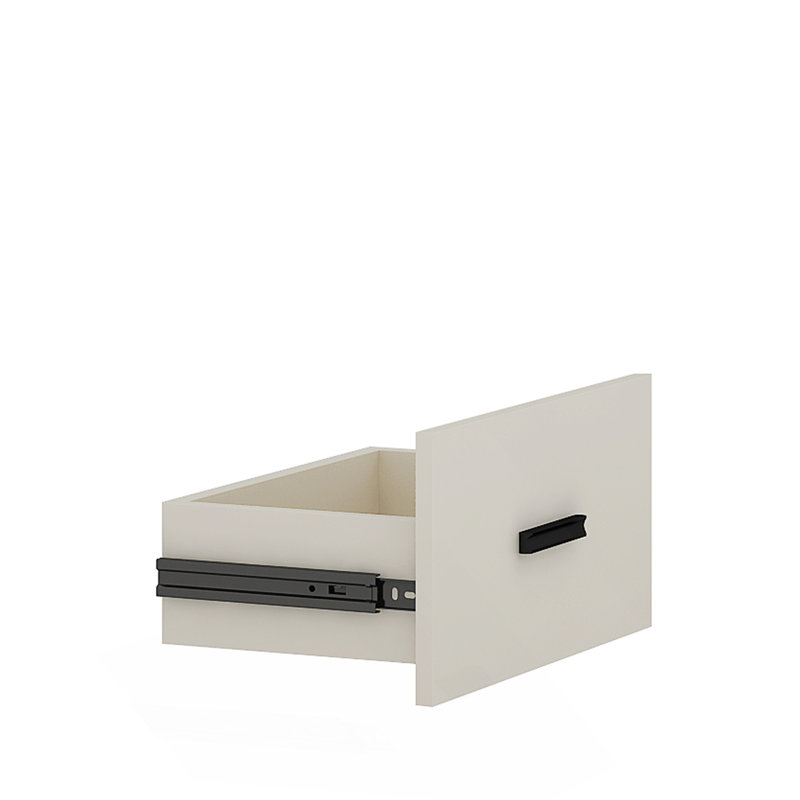 Ensemble de table basse avec 2 tabourets Modern, Blanc, Blanc