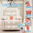 Recliner Chair Nursery, Oversized Manual Reclining Rocking Chair, Corduroy 360 Swivel Glider with Cup Holder, Massage and Heat Recliner, Small Sofa Chairs for Adults, Living Room, RV, Bedroom-2137857942