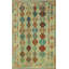 Tapis ivoire Sangat Kilim Eddard