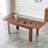 Extendable Rectangular Dining Table with Drop Leaves - Walnut Finish, Space-Saving