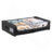 Set Of 2 Under-Bed Rolling Storage Container With Transparent Cover, Versatile Space-Saving Design, And Smooth-Glide Multi-Directional Wheels