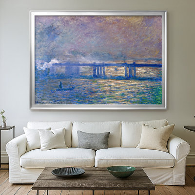 Pont Charing Cross - Claude Monet - Toile tendue avec châssis, 1903