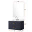 Meuble-lavabo pour salle de bain, comptoir en marbre de culture, robinet, meuble-lavabo 28 po à miroir, 28 po-773294767