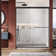 56-60" W x 72" H Semi-Frameless Double Sliding Shower Door
