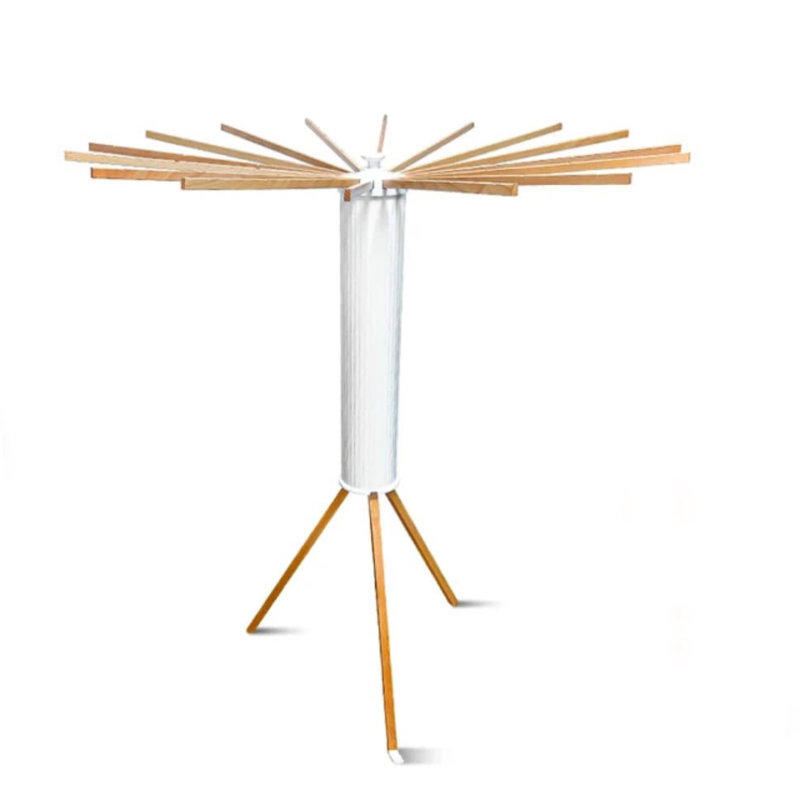 Séchoir à linge pliable sur trépied, Bois