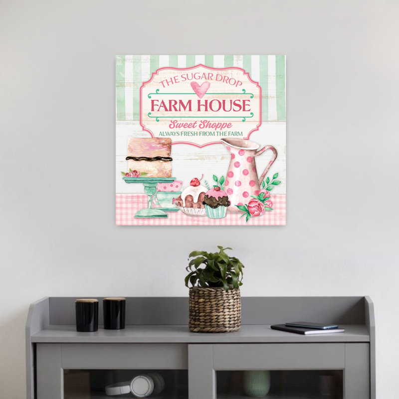 Sweet Shoppe, art de l'architecture contemporaine, H 18 po x l 18 po