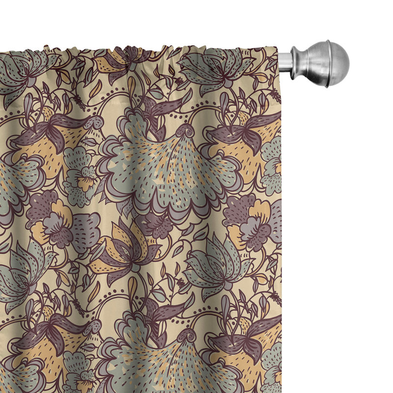 Alphie Semi Sheer Curtain Pair