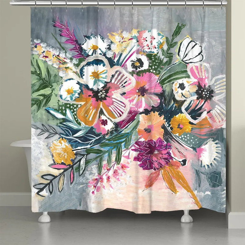 Rideau de douche Brilliant Bouquet