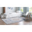 Tapis beige / bleu clair Northrup-792198916