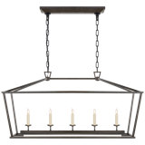 Chapman & Myers Darlana Medium Linear Lantern