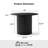 5-Piece Round Dining Table Sets