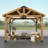 Arlington 12 Ft. W x 10 Ft. D Solid Wood Patio Gazebo