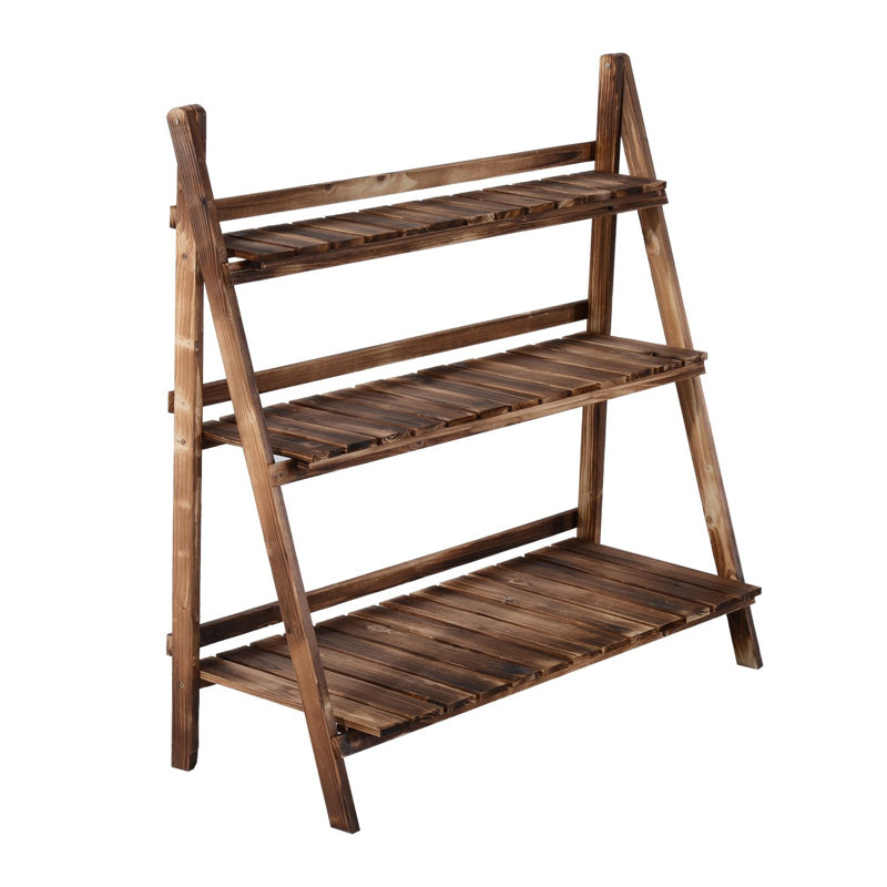 Plant Stand, 93cm H x 100cm W x 37cm D, Bronze