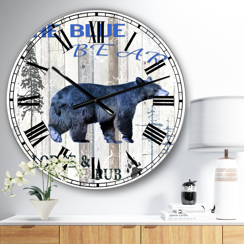 Horloge murale The Blue Bear, Petit